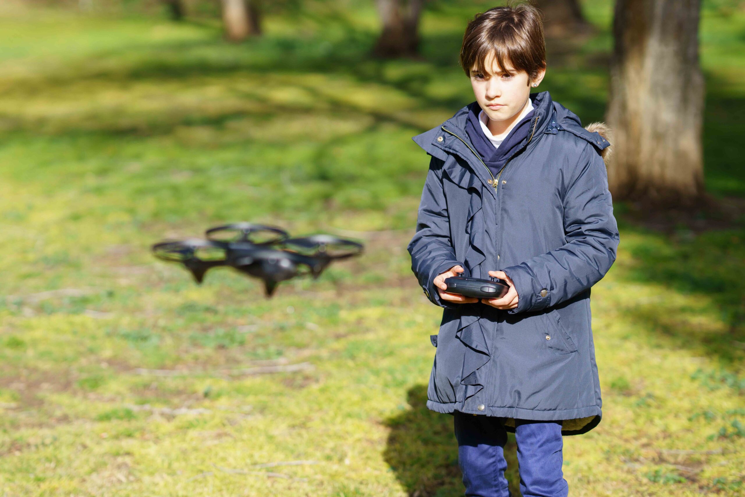 Drone coding with the real-world impact concept